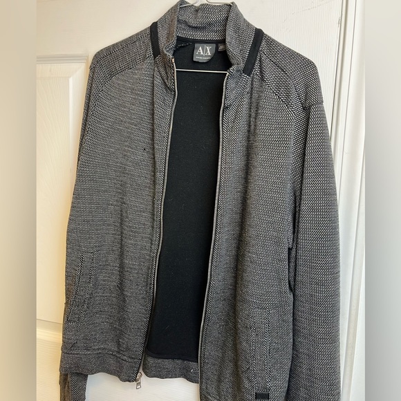 Armani Exchange Zip Up Sweater - Picture 5 of 6